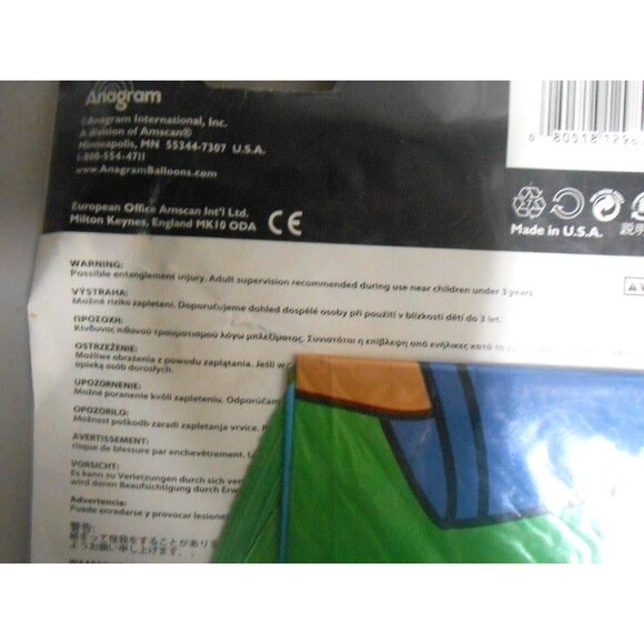 Nickelodeon Nick Jr. 33" Go Diego Go Super Shape Foil Jumbo Balloon - Picture 8 of 8